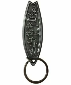 Salt Life® Salty Fins Metal Keychain