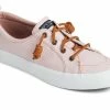 Sperry Top-Sider Sperry® Women's Crest Vibe Mini Check Sneaker - Coral/White