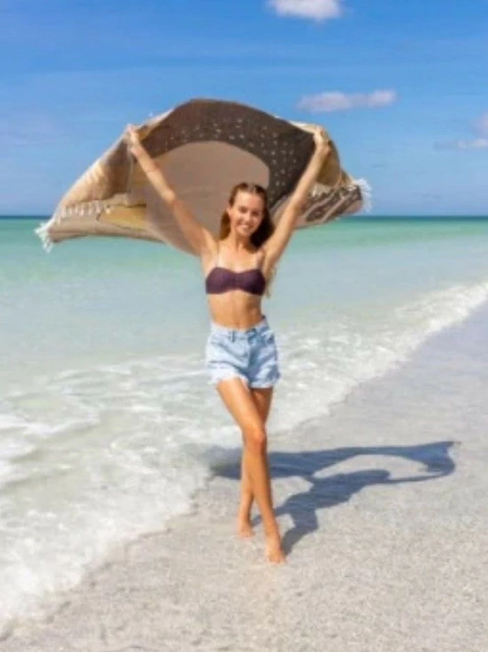 Sand Cloud 100% Turkish Organic Cotton Towel - Steller - 38x64 - Image 5