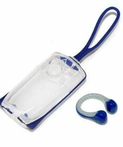 Aqua Sphere Nose Clip With Case - Navy/Gray