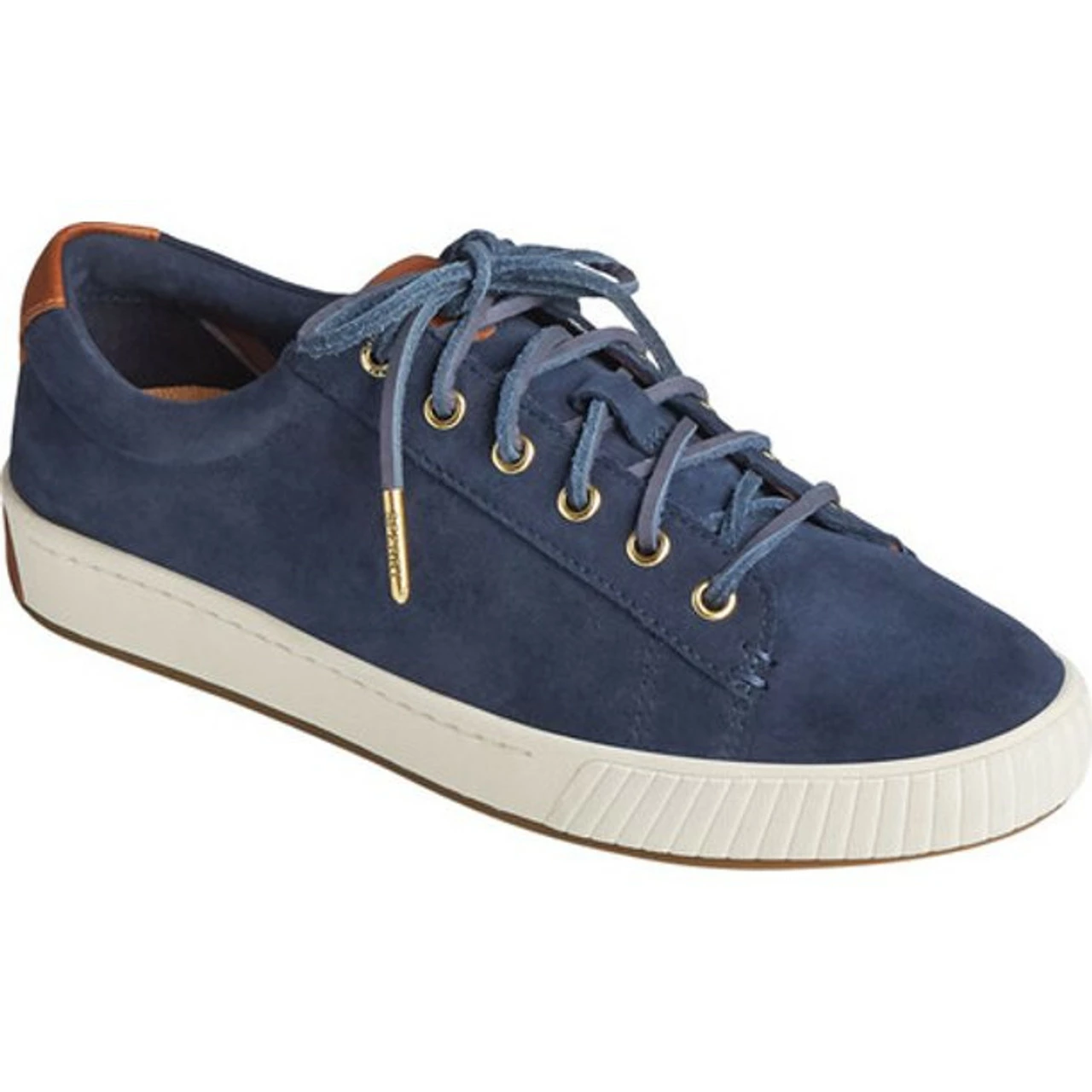 Sperry Top-Sider Sperry® Women's Anchor PLUSHWAVE Suede Sneaker - Navy
