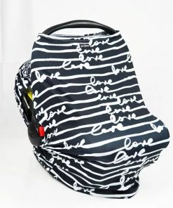Luv Bug Sunscreen Car Seat Cover W/ Side Vents - Love