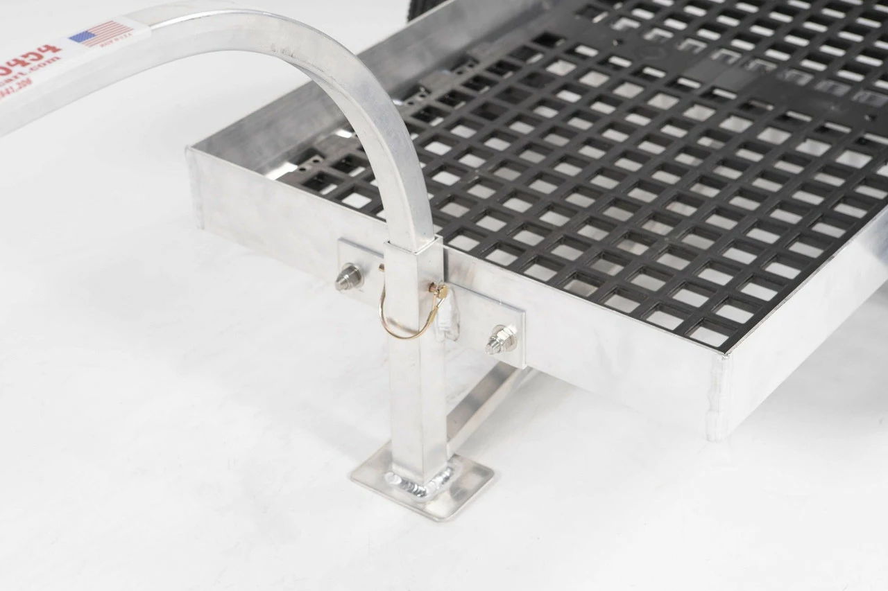 Alumacart 37in 2 Wheel UV Deck Wagon - Image 3