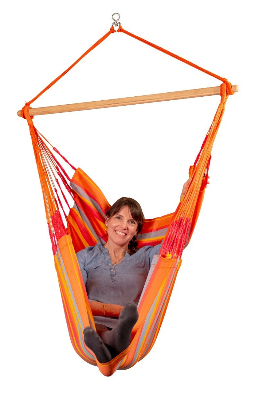 LA SIESTA® Domingo - Weather-Resistant Comfort Hammock Chair - Image 2