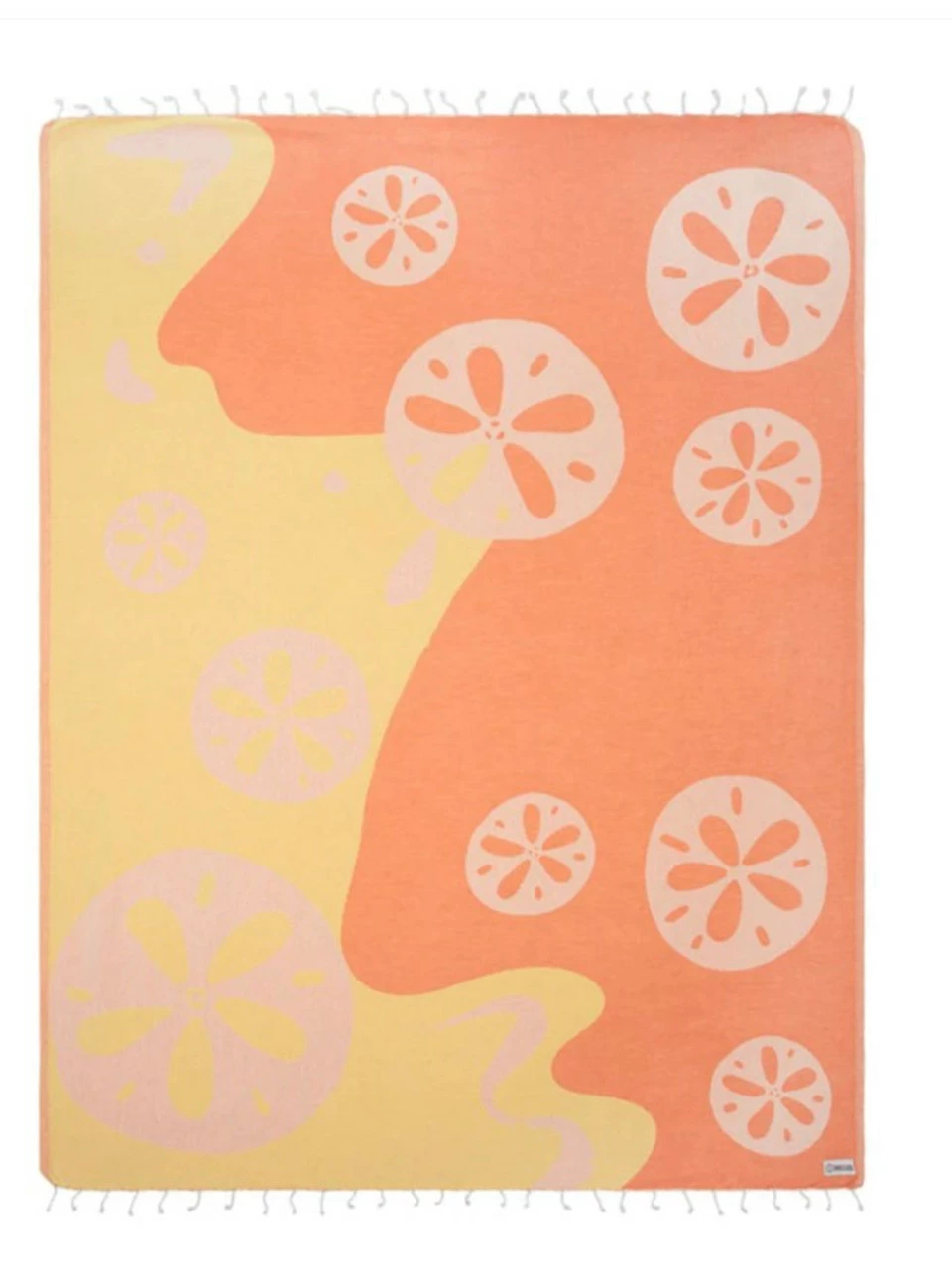 Sand Cloud 100% Turkish Organic Cotton LG Towel - Sand Dollar- 52x69