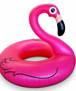 Big Mouth Toys Pink Flamingo Pool Float