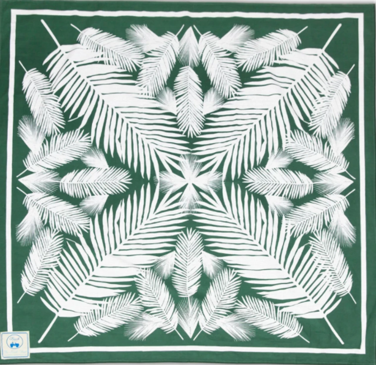 Beach Road Designs 6'x6' Beach Sheet - Palm Leaves