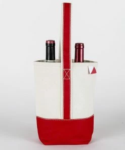 Shore Bags ShoreBags® Double Bottle Wine Bag - Red