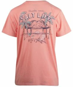 Salt Life® Palapa Paradise Vintage S/S Tee - Mauve