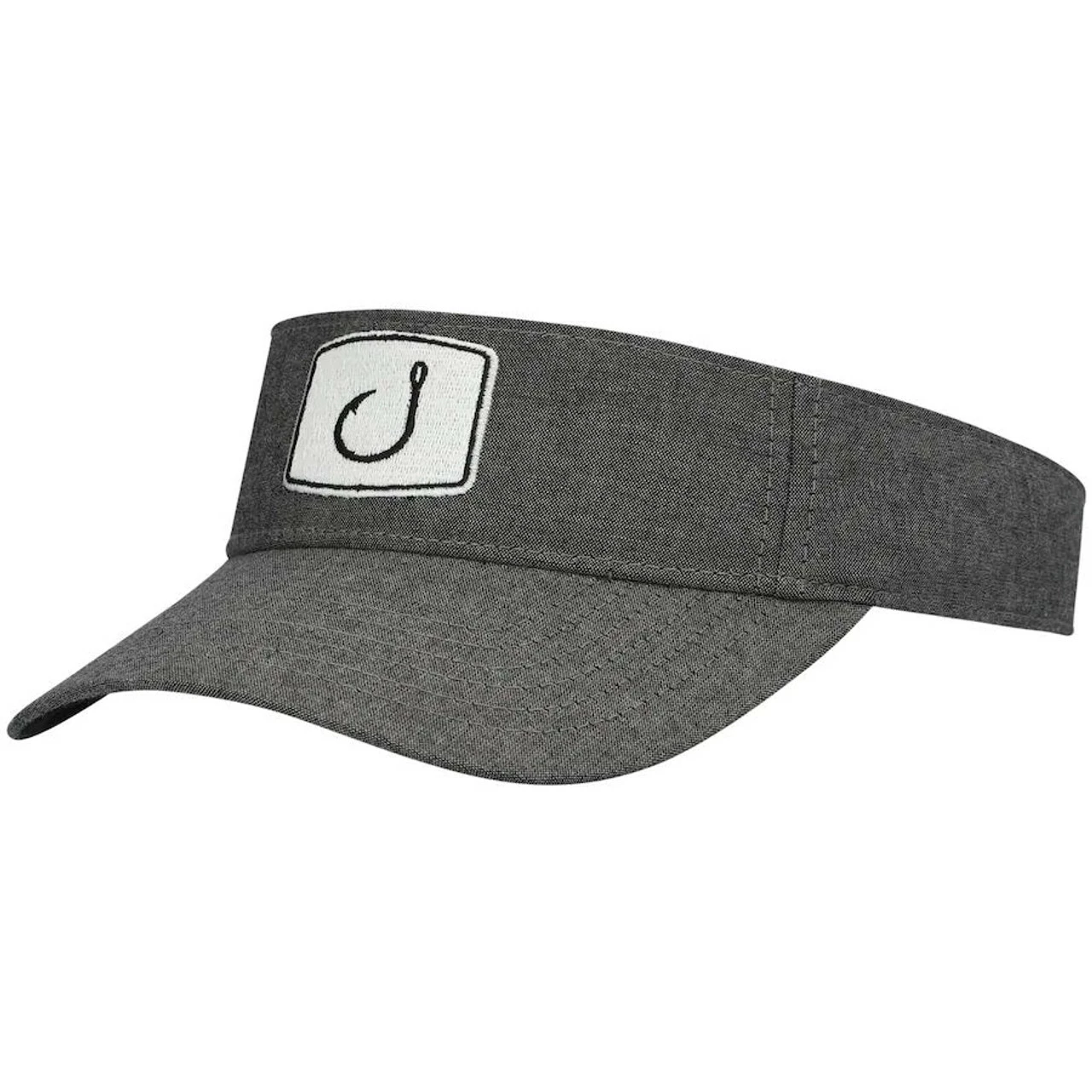 AVID MH32010 Iconic Fishing Visor - Black Chambray