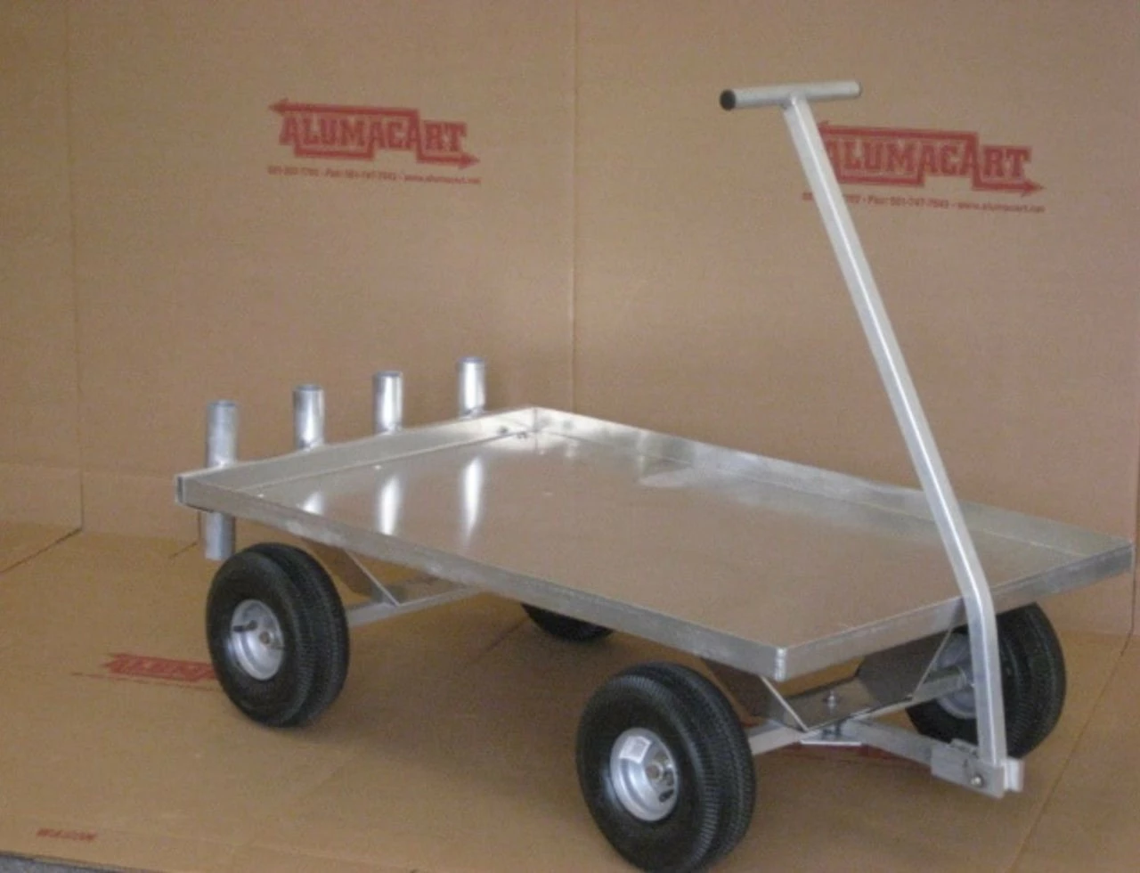 Alumacart 45in Pull Wagon - Image 4