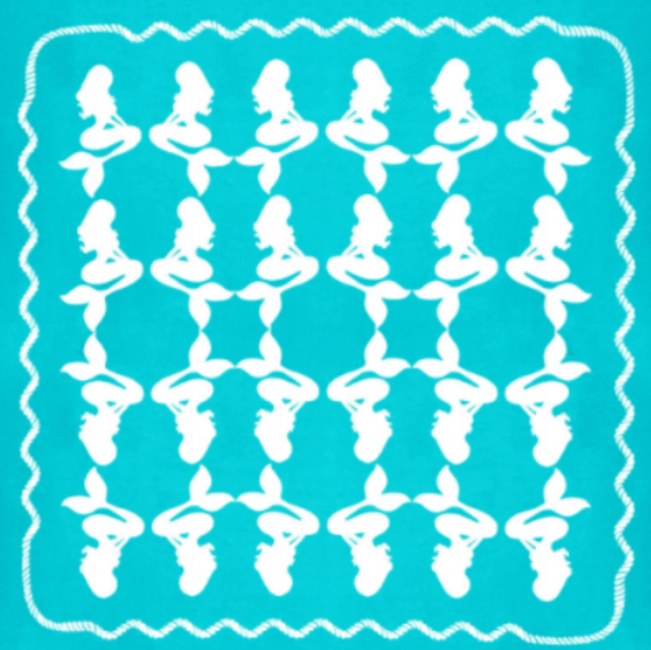 Beach Road Designs 6'x6' Beach Sheet - Mermaids