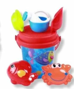 George Marshall Sand Bucket With Fish Toys Set