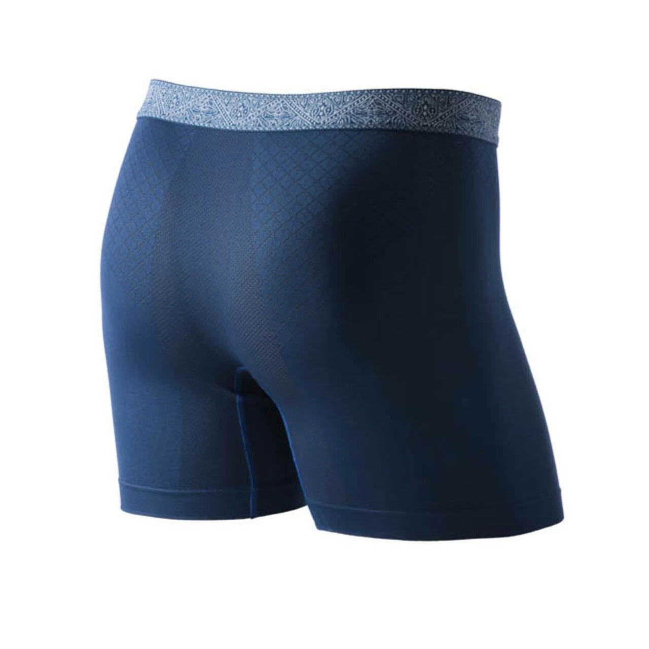Turq® Mens Stoked Freestyle Sports Brief With Algerian Vibe Waistband - Indigo - Image 2