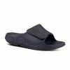OOfos Ooahh Sport Flex Slide Black Matte - 7M/9W