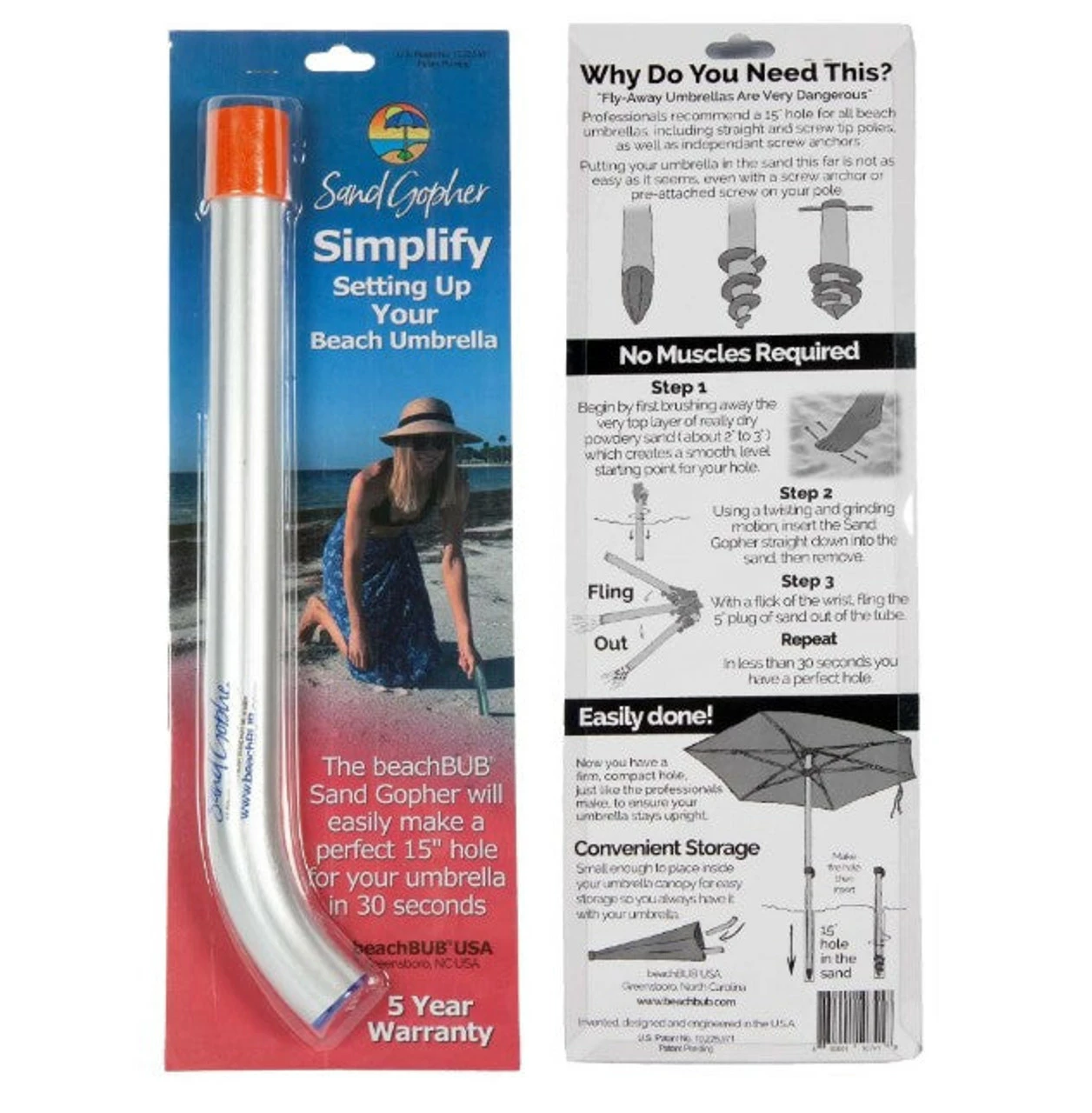 BeachBUB® ULTRA Beach Umbrella Base System - Standard - Image 4