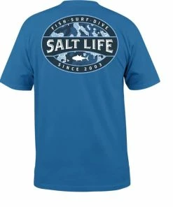 Salt Life® Atlas Badge Short Sleeve Tee