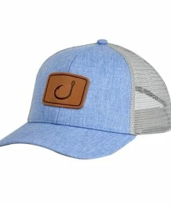 AVID AVH563 LayDay Trucker Hat -Blue Poly Chambray