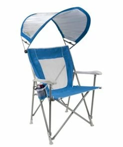 GCI Outdoor SunShade Captain's Chair - Saybrook Blue