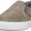 Sperry Top-Sider Sperry® Men's Striper PLUSHWAVE Slip On Sneaker - Taupe