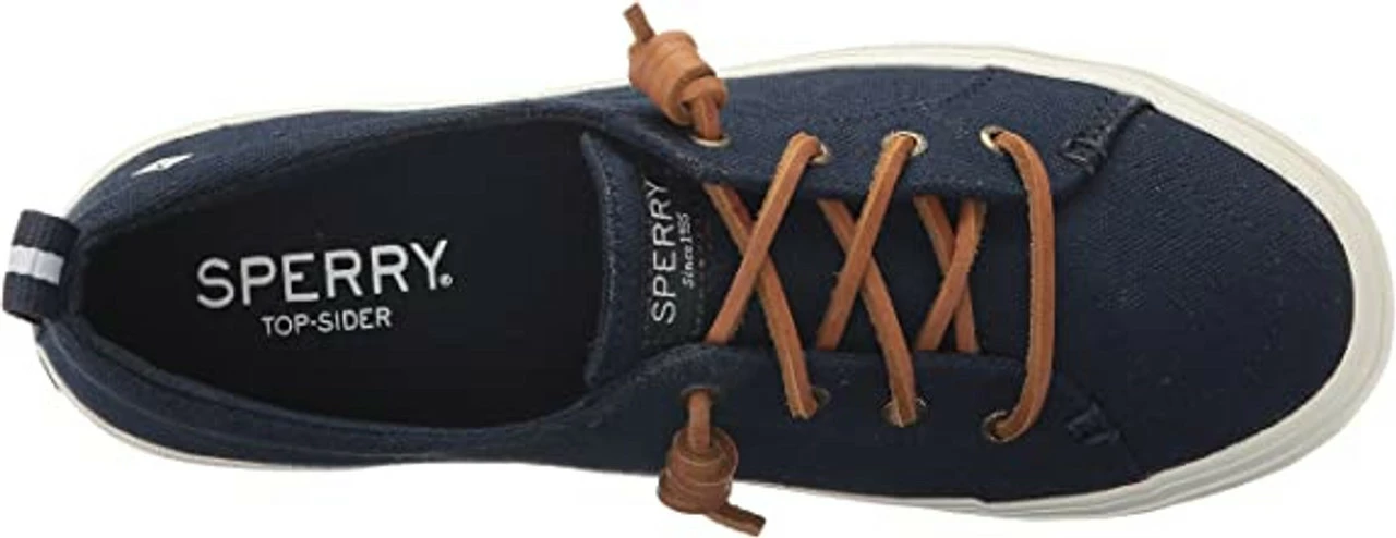Sperry Top-Sider Sperry® STS98642 Women's Crest Vibe Sneaker Linen - Navy - Image 5
