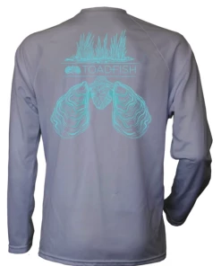 Toadfish® Performance Long Sleeve - Grey