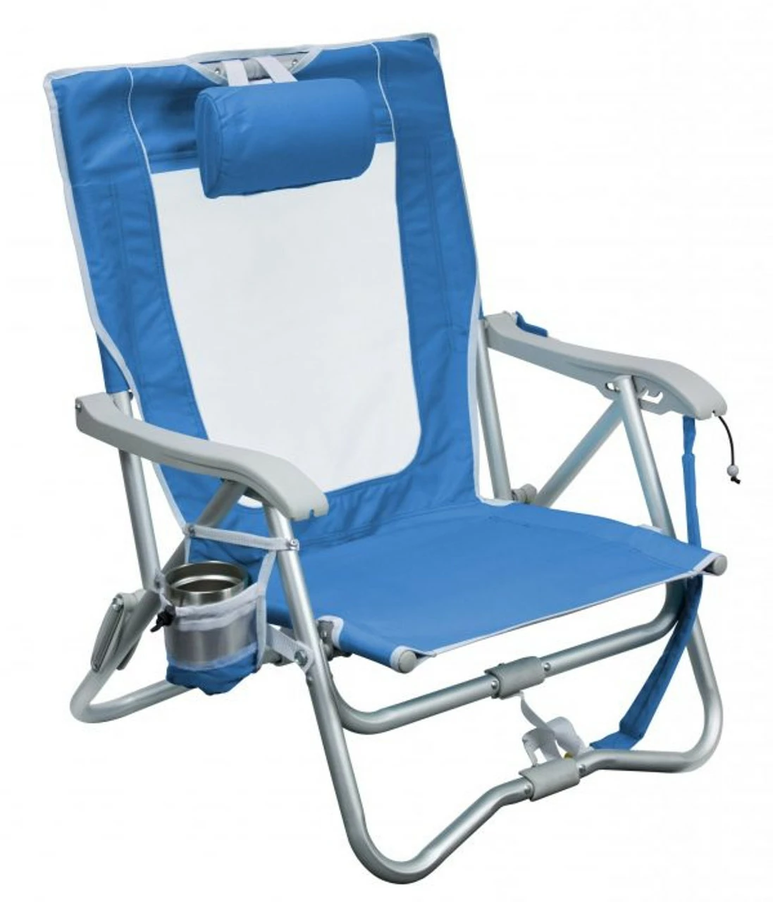 GCI Outdoor Slim Fold Beach Chair - Saybrook Blue