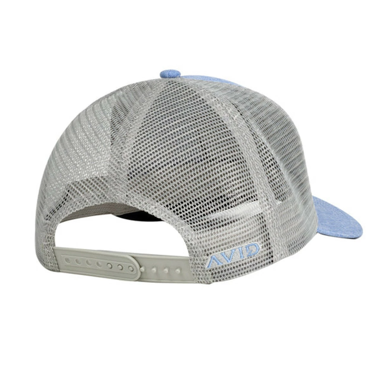 AVID AVH563 LayDay Trucker Hat -Blue Poly Chambray - Image 2