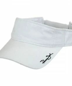 Panama Jack Men's Signature Script Visor - White