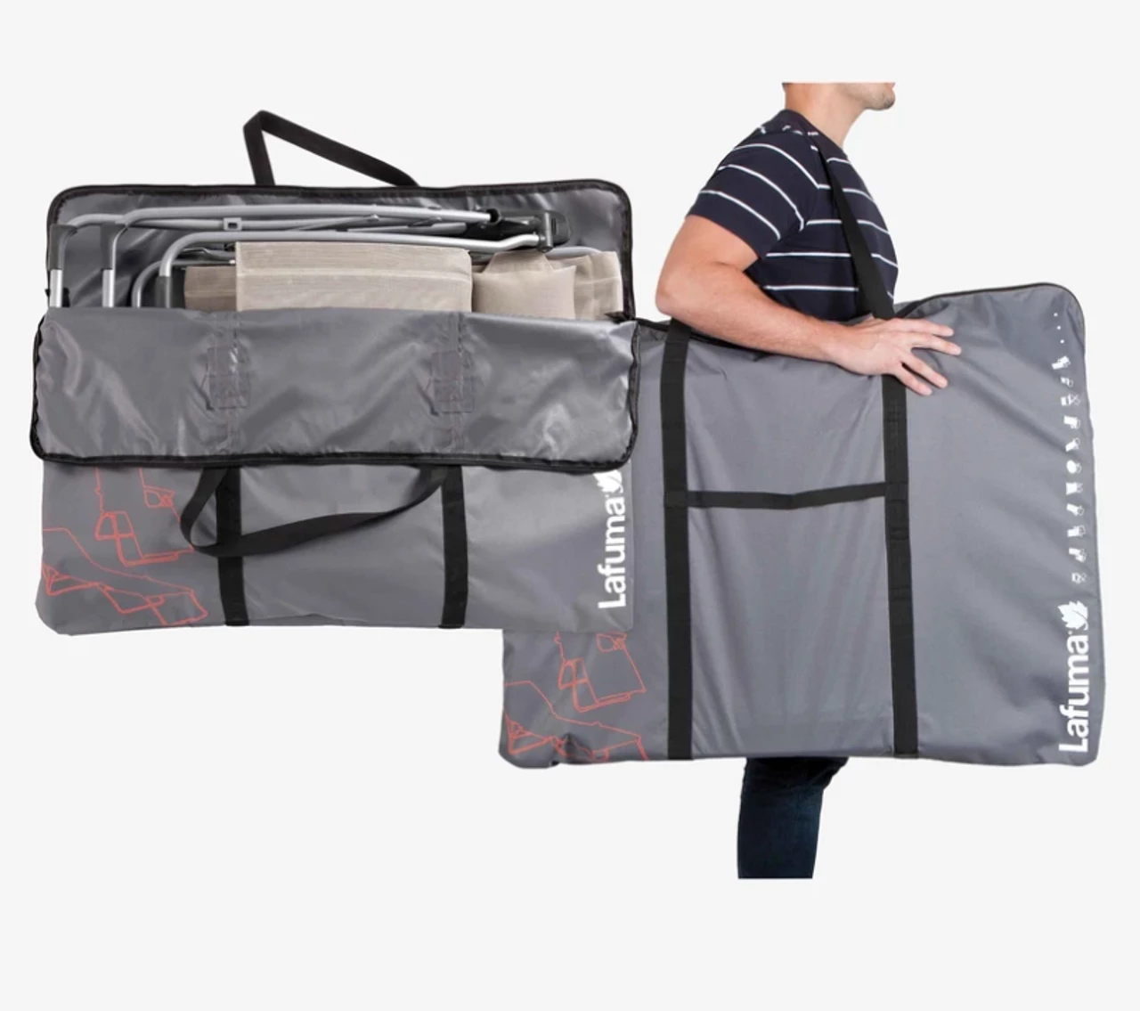 Lafuma® Recliner Travel Bag - Grey - Image 3