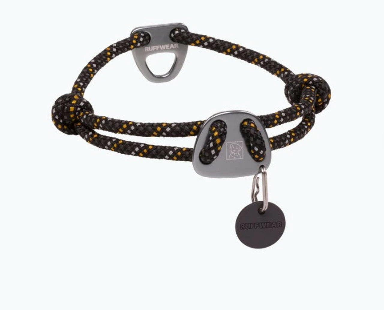 Ruffwear™ Knot-a-Collar™ Rope Dog Collar - Obsidian Black