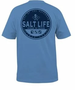 Salt Life® Ocean To Ocean Short Sleeve Pocket Tee