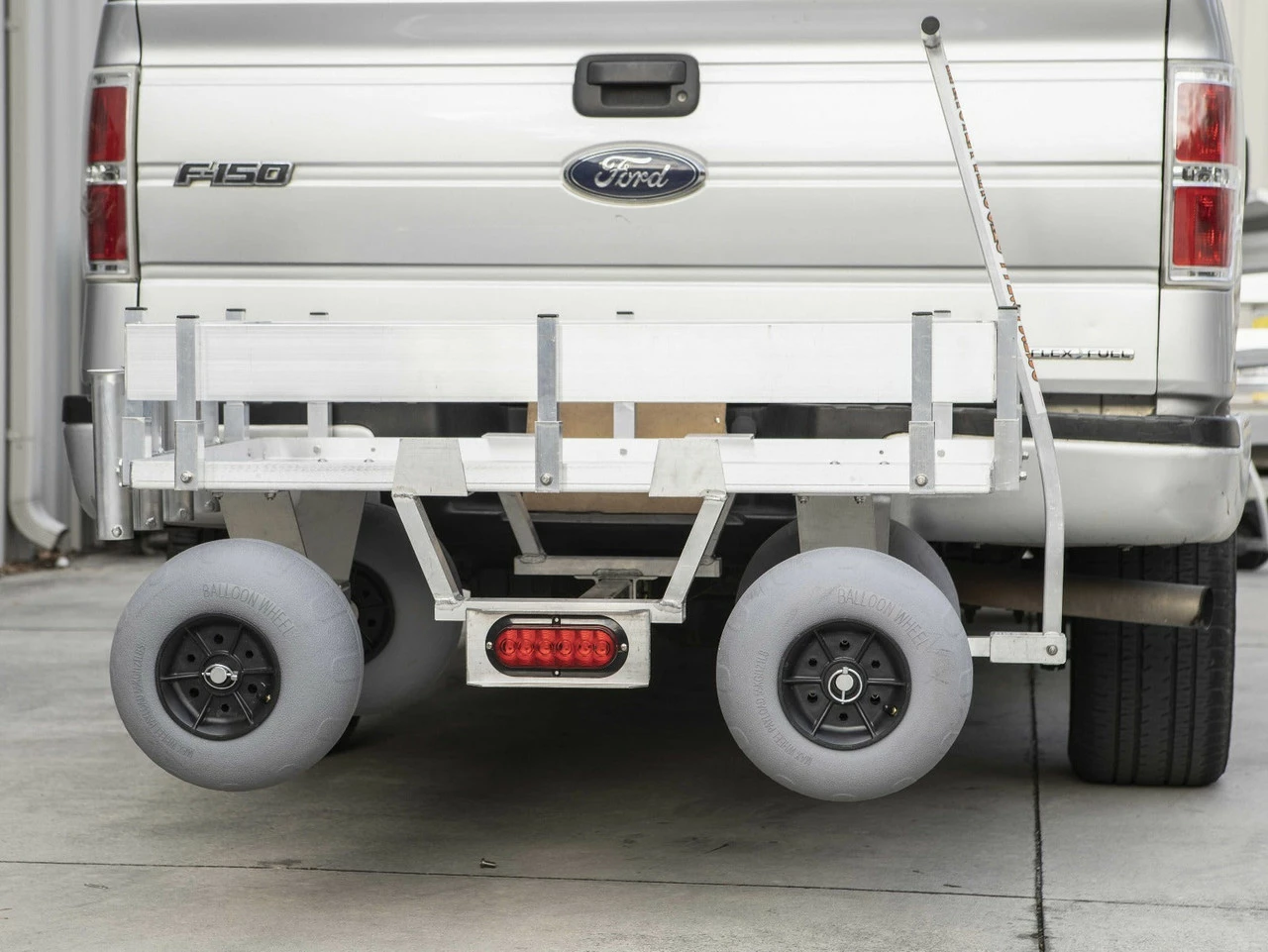 Alumacart Wagon Hitch W/LED Brake Light (Kahuna Jr., Sidekick, Calypso, Little Hercules) - Image 4