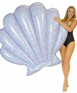 Pool Candy PoolCandy Mermaid Shell Island - 60in
