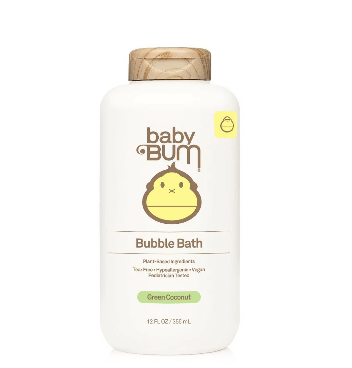 Sun Bum Baby Bum 12 Oz. Bubble Bath - Green Coconut