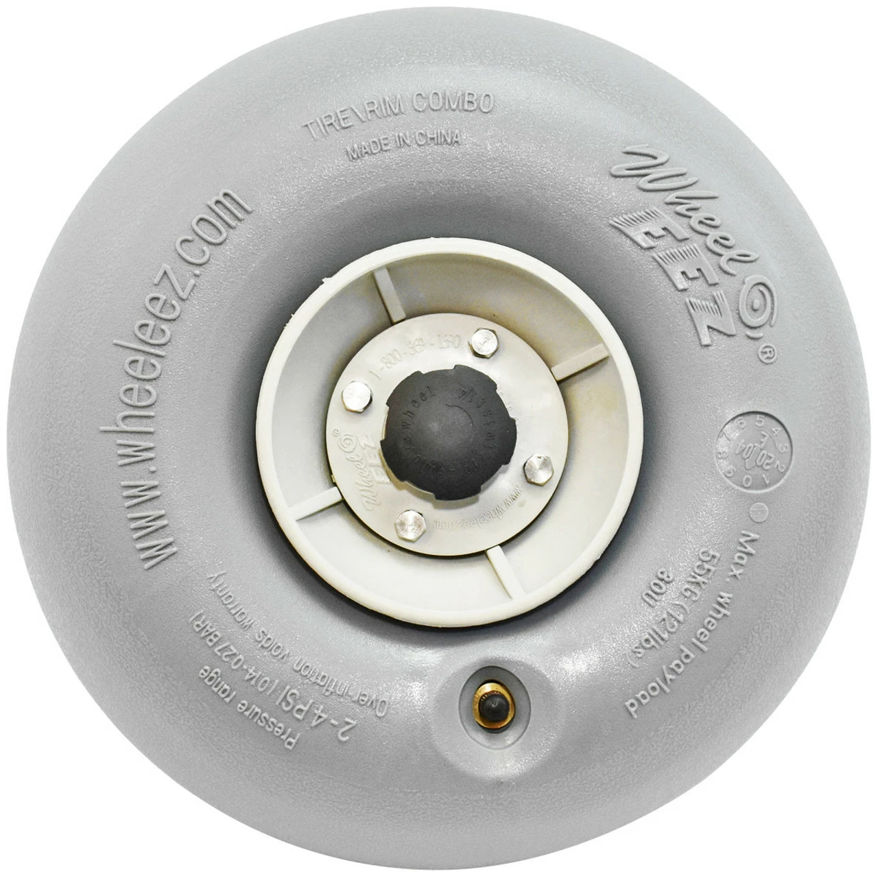 WheelEEZ® 30cm Poly Wheel W/ Twist Lock