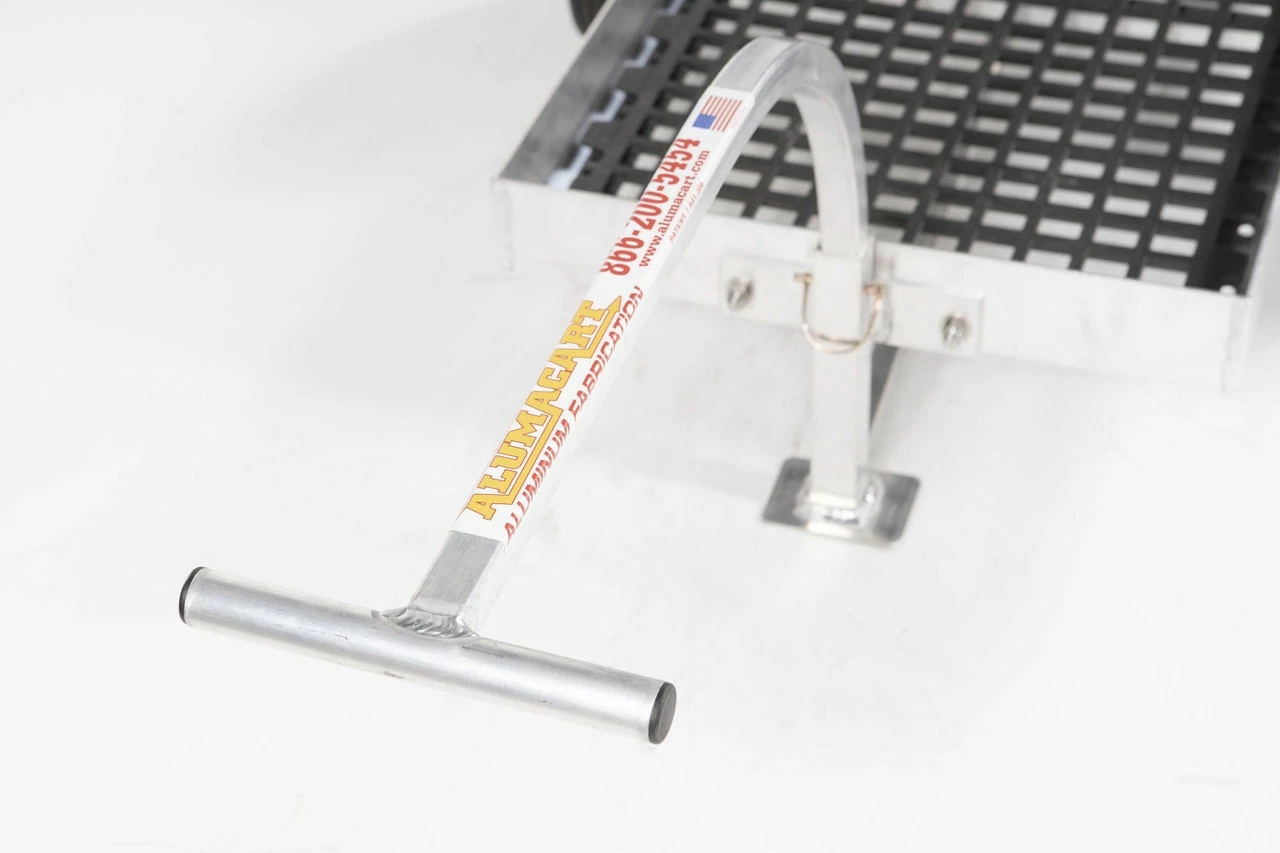 Alumacart 37in 2 Wheel UV Deck Wagon - Image 2