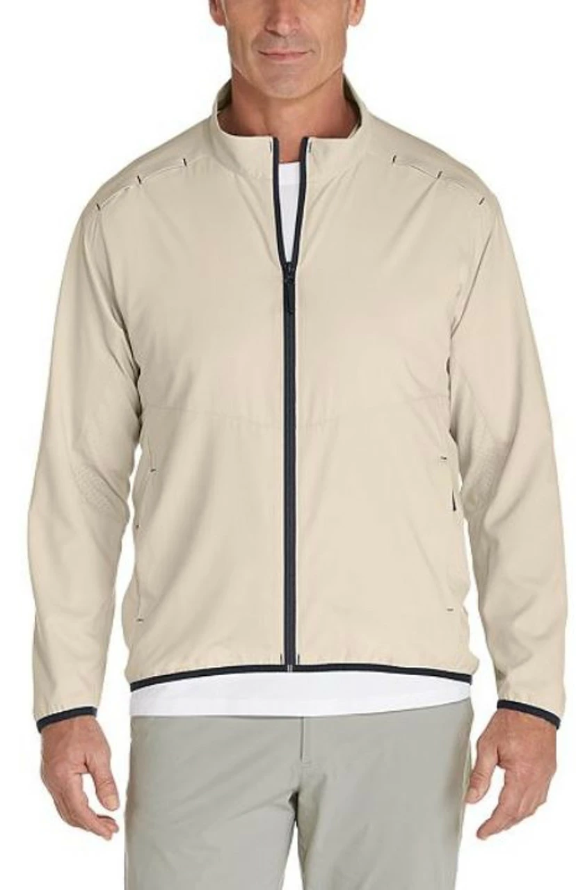 Coolibar Men's Packable Sunblock Jacket UPF 50+