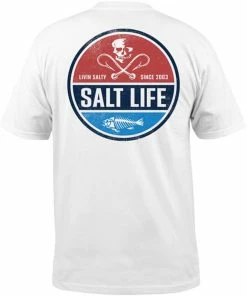 Salt Life® High Seas Short Sleeve Pocket T-Shirt - White
