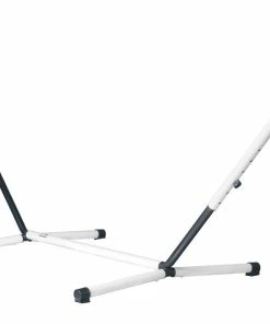 LA SIESTA® Nautico - Powder Coated Steel Stand For Double Hammocks - Cool Grey