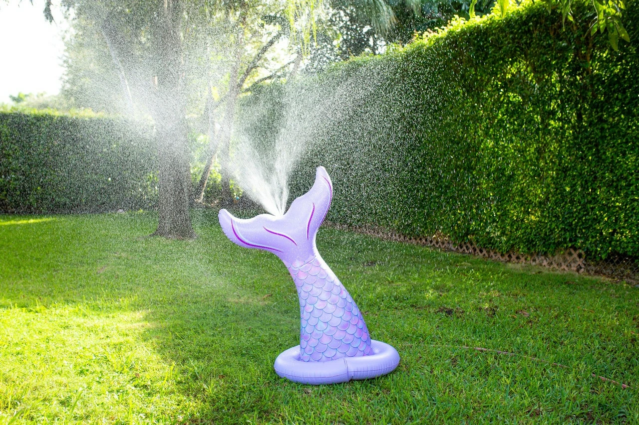 Pool Candy PoolCandy Mermaid Tail Sprinkler