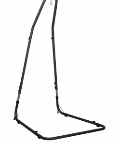 LA SIESTA® Mediterráneo - Powder Coated Steel Stand For Comfort Hammock Chairs - Anthracite