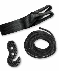 LA SIESTA® TreeMount - Tree And Pole Suspension Set For Hammock Chairs - Black