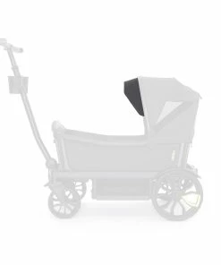 VEER Visor For Retractable Canopy - GRAY *canopy Not Included*