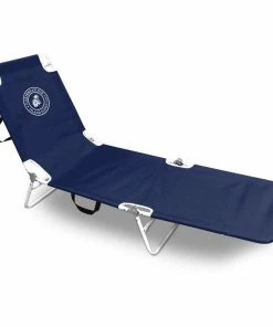Caribbean Joe Folding Lounge Chair With Carry Strap