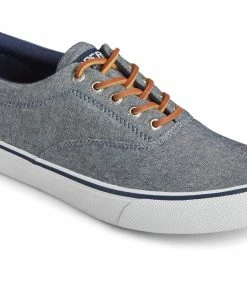 Sperry Top-Sider Sperry® Men's Striper II CVO Chambray Sneaker - Navy