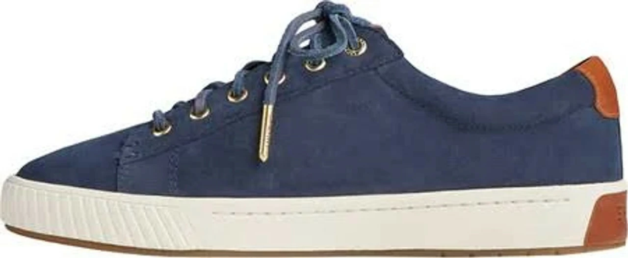 Sperry Top-Sider Sperry® Women's Anchor PLUSHWAVE Suede Sneaker - Navy - Image 4