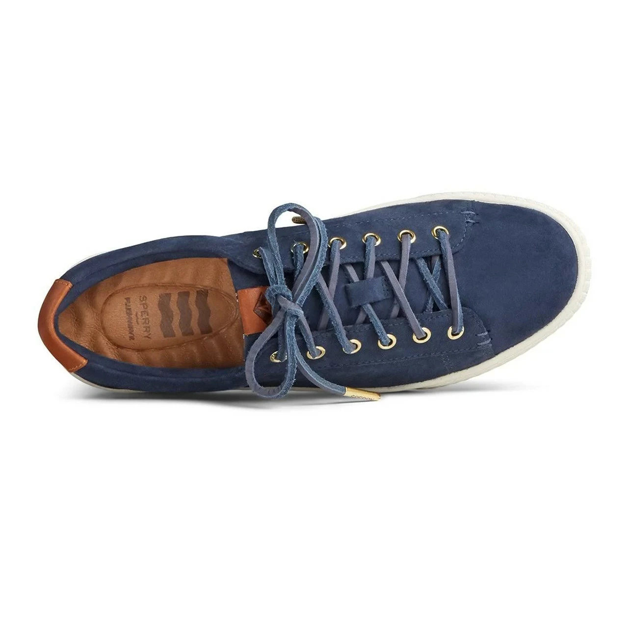 Sperry Top-Sider Sperry® Women's Anchor PLUSHWAVE Suede Sneaker - Navy - Image 5
