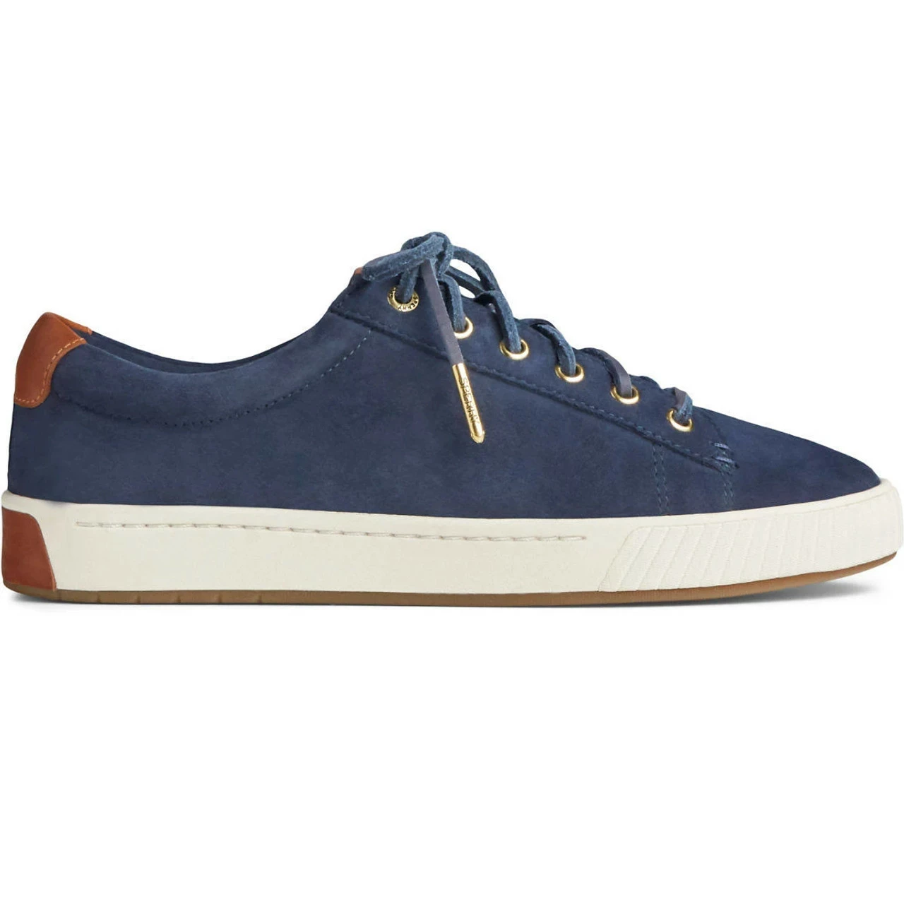 Sperry Top-Sider Sperry® Women's Anchor PLUSHWAVE Suede Sneaker - Navy - Image 2